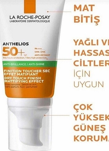 La Roche posay anthelios güneş kremi 