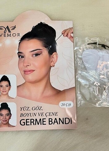 Yüz germe bandı 