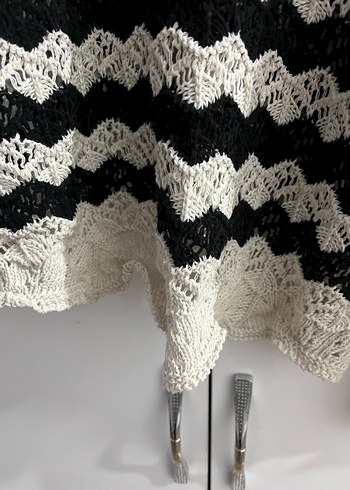 Bohem Uzun Kollu Triko Kadın Kazak - Görsel 5