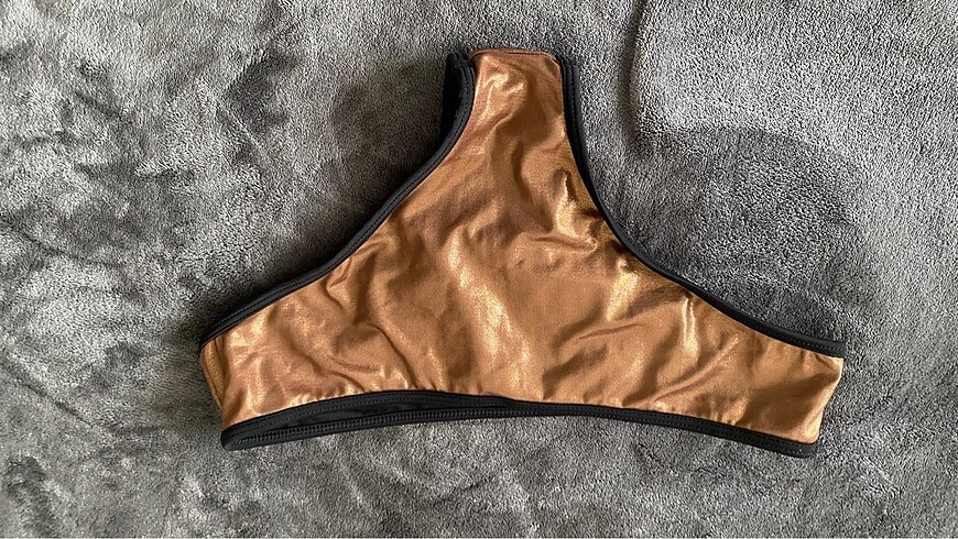 36 Beden Bakır renk bikini altı