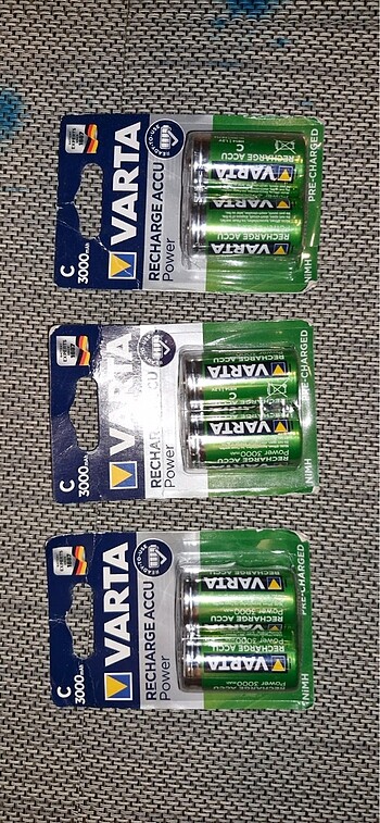 Varta Şarj edilir pil