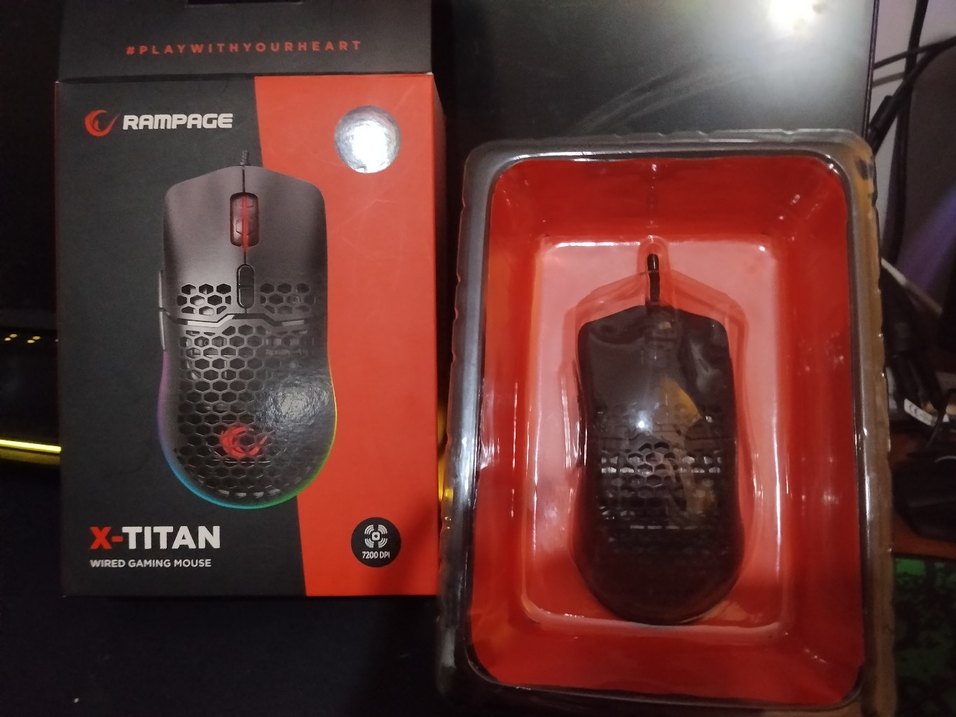 Rampage X-Titan Kablolu Siyah Gaming Mouse - Görsel 2