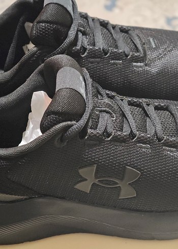 Erkek Siyah Street Wear Spor Ayakkabı under armaur - Görsel 4