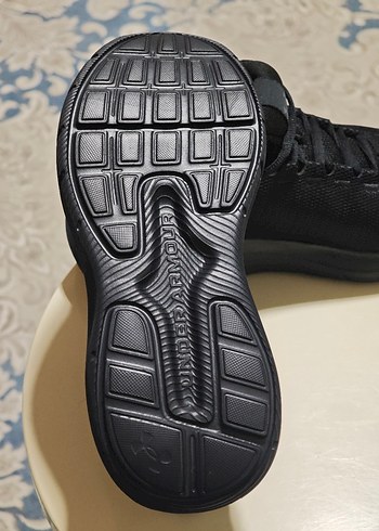 Erkek Siyah Street Wear Spor Ayakkabı under armaur - Görsel 6