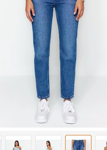 Trendyol & Milla Milla yüksek bel mom jean