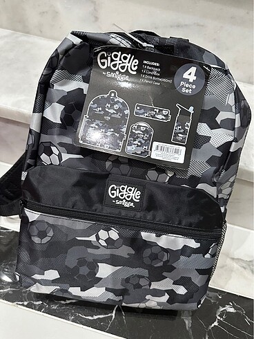 Smiggle orijinal 4lu okul çanta set