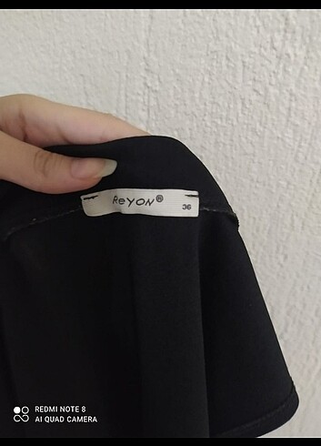 Diğer Cepli siyah uzun yelek