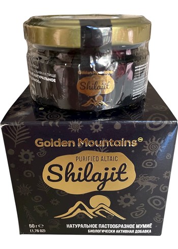 Golden Mountains Saf Altay Shilajit  Mumiyo 50g - Görsel 3