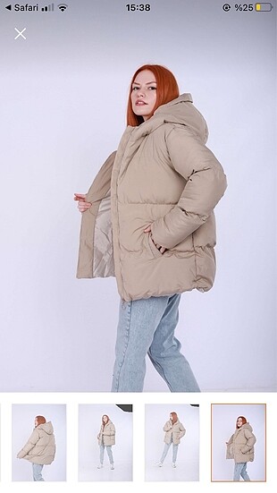 Puffer şişme mont