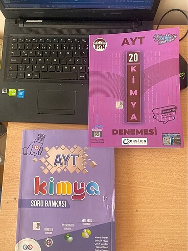orbital yayinlari ayt kimya soru bankasi+ayt denemesi