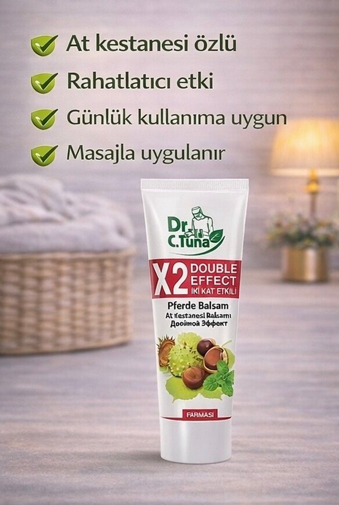 1 adet Dr. C. Tuna X2 At Kestanesi Balsamı - Görsel 2