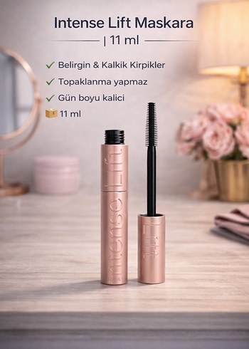 1 adet Farması intense lift maskara yeni çıktı - Görsel 2