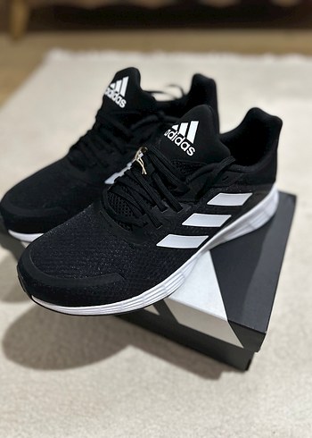 Adidas Siyah Beyaz Erkek Koşu Ayakkabısı - Görsel 2