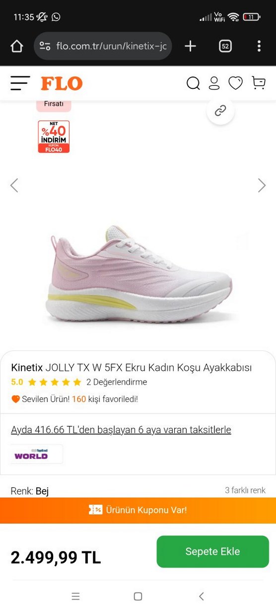 Kinetix koşu ayakkabısı - Görsel 3