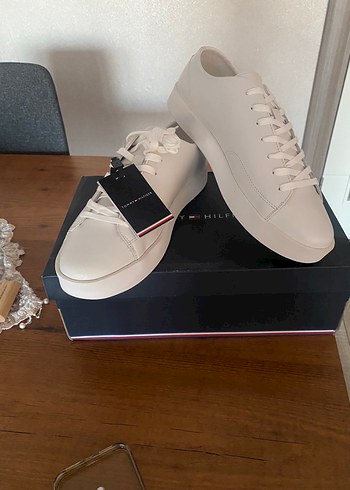 Tommy Hilfiger Beyaz Erkek Spor Ayakkabı