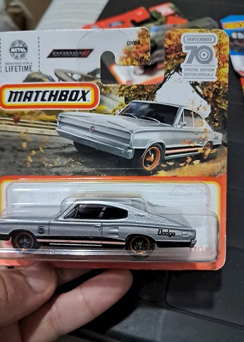 Matchbox Gri Oyuncak Araba - Dodge Modeli