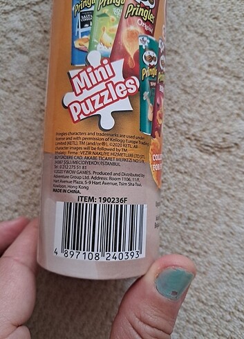 Pringles 50 parça yapboz puzzle  - Görsel 6