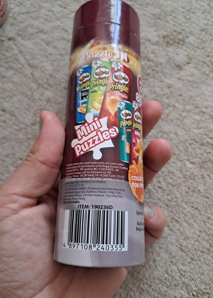 Pringles 50 parça yapboz puzzle  - Görsel 2