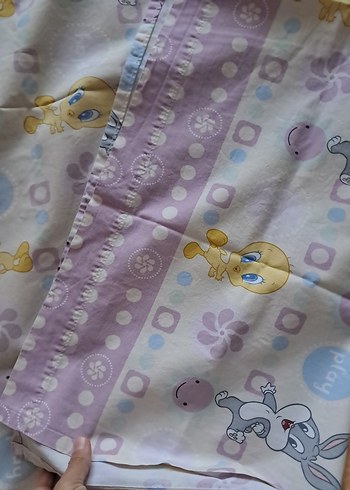 taç marka Baskılı Mor cocuk çarşfı - Görsel 5