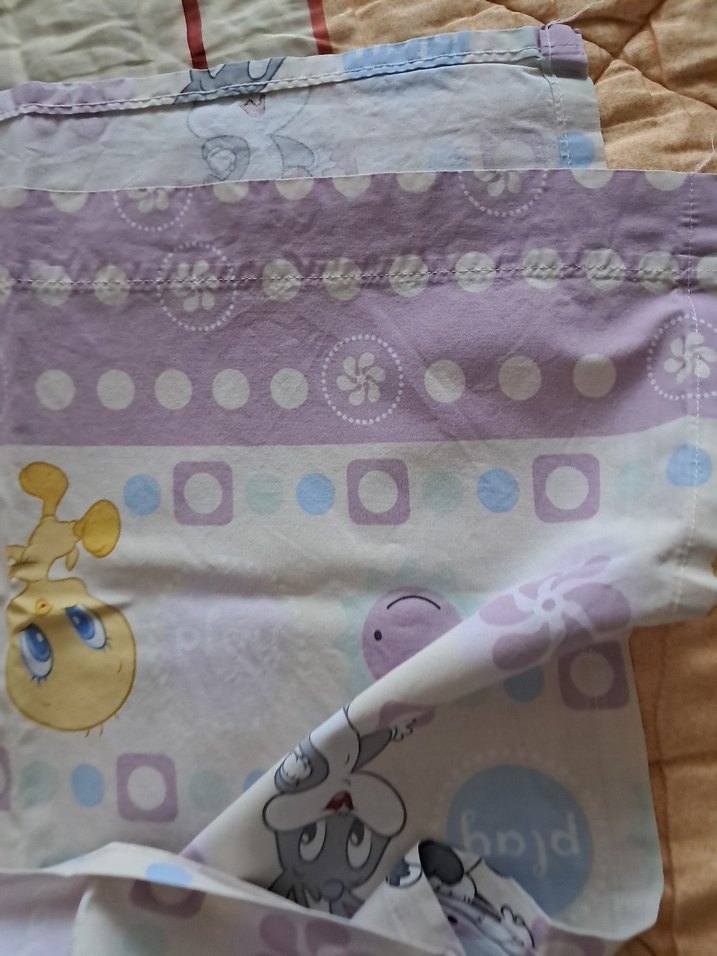 taç marka Baskılı Mor cocuk çarşfı - Görsel 3