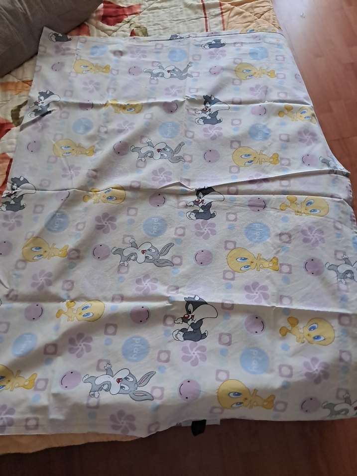 taç marka Baskılı Mor cocuk çarşfı - Görsel 4