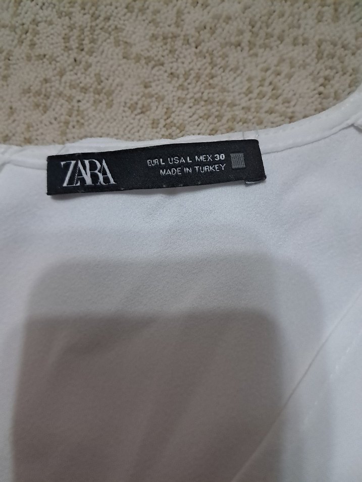 Beyaz V Yaka Kısa Tulum - Görsel 5