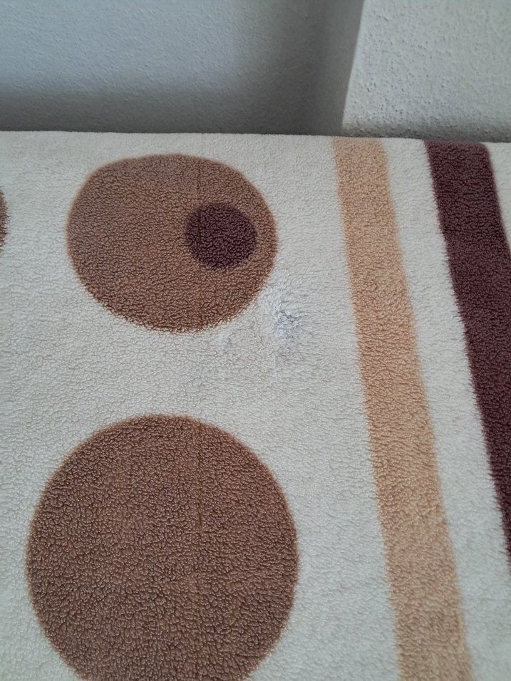 Kahverengi Puantiyeli Yatak Örtüsü - Görsel 3