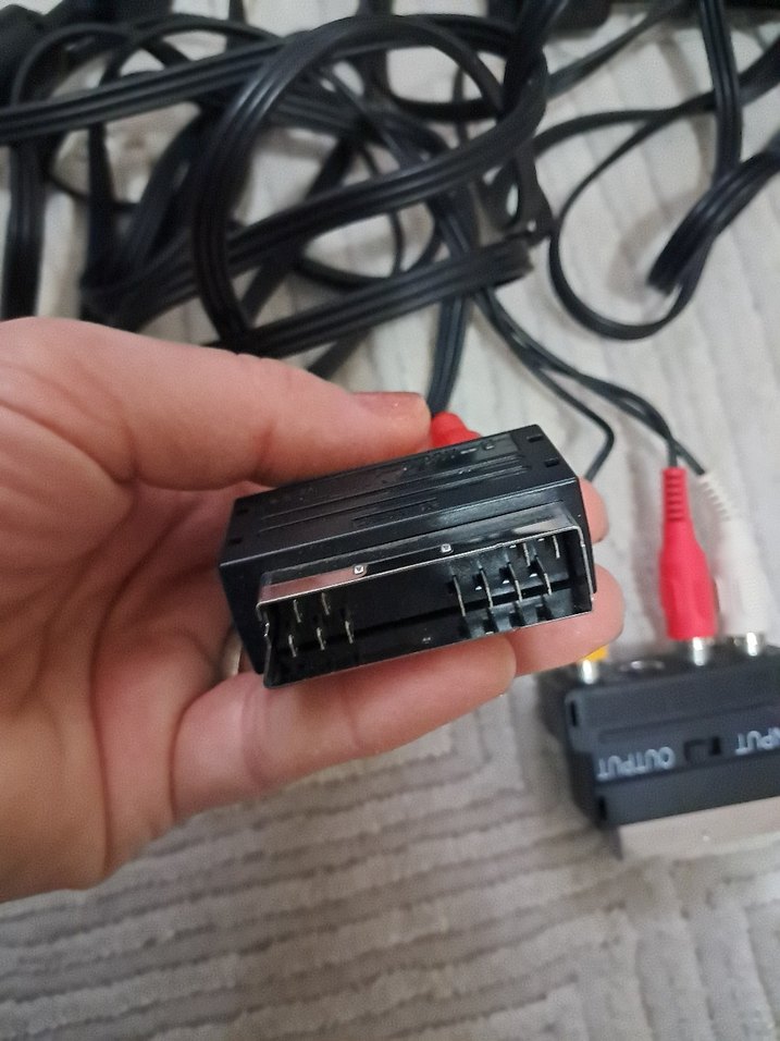 Renkli SCART Kompozit Video ve Ses Kablosu - Görsel 2