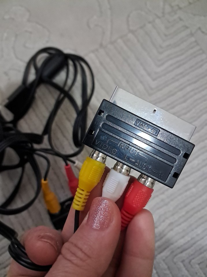 Renkli SCART Kompozit Video ve Ses Kablosu - Görsel 3