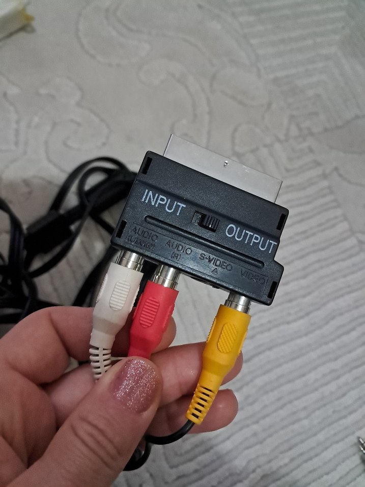 Renkli SCART Kompozit Video ve Ses Kablosu - Görsel 5