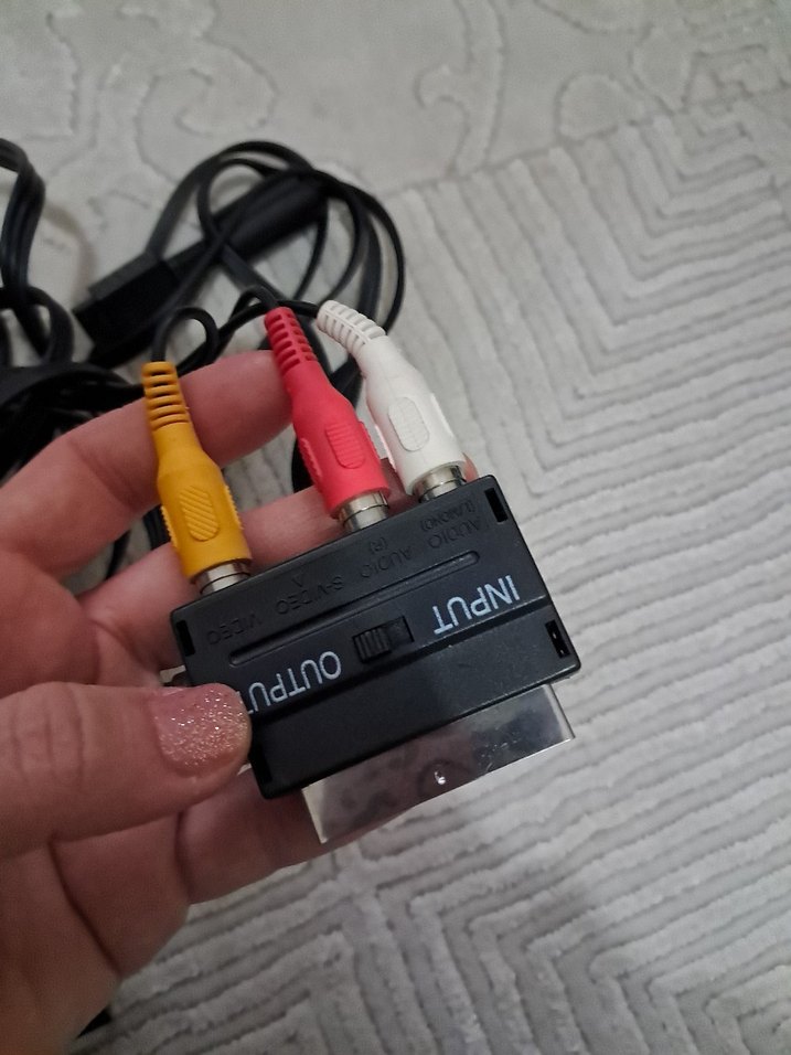 Renkli SCART Kompozit Video ve Ses Kablosu - Görsel 4