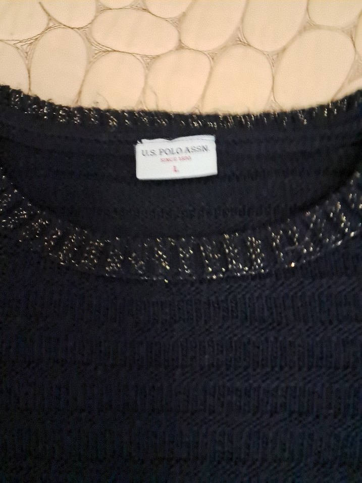 Polo Kadın Triko Uzun Kollu Kazak - Görsel 5