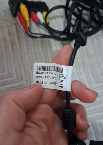 Gri Güvenlik Uyarılı Kablo - Görsel 3