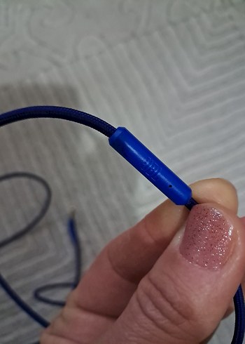 Mavi 3.5 mm Ses Kablosu - Görsel 2