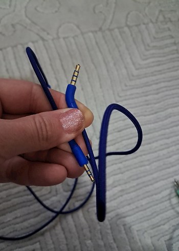 Mavi 3.5 mm Ses Kablosu - Görsel 3