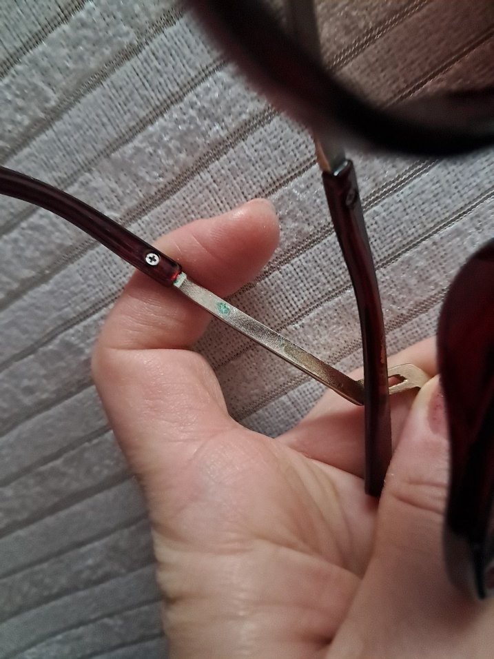 Şeffaf kahverengi retro kadın güneş gözlüğü - Görsel 4