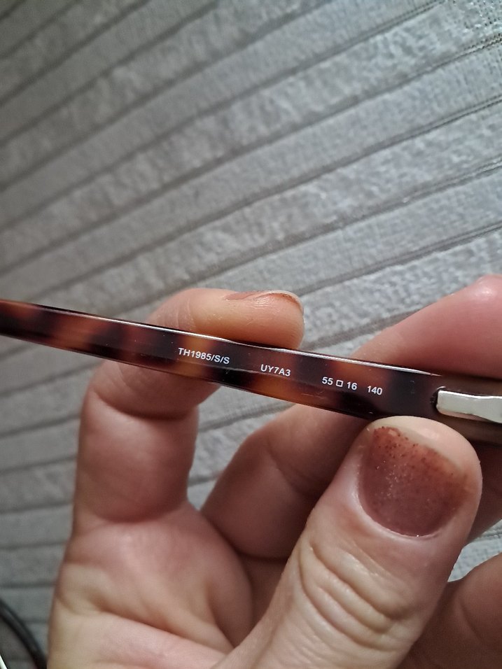 Tommy Şeffaf Bej Retro Kadın Güneş Gözlüğü - Görsel 4