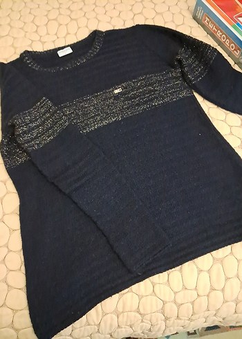 Polo Kadın Siyah Uzun Kollu Triko Kazak - Görsel 7