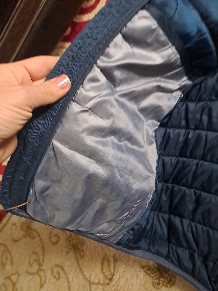 Mavi Gri yelek - Görsel 4