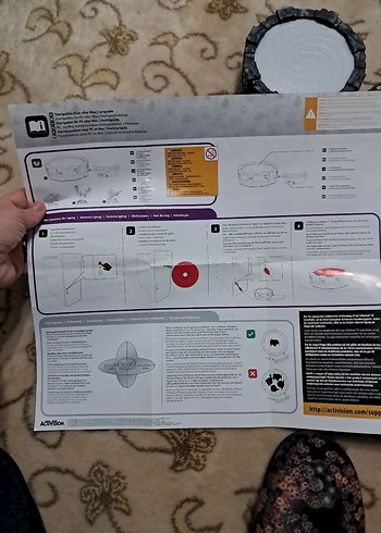 USB Kablolu Yuvarlak Beyaz activision portal - Görsel 7