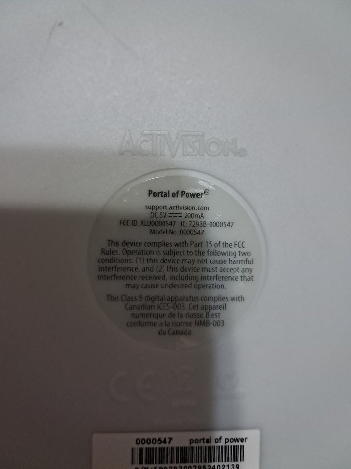 USB Kablolu Yuvarlak Beyaz activision portal - Görsel 4