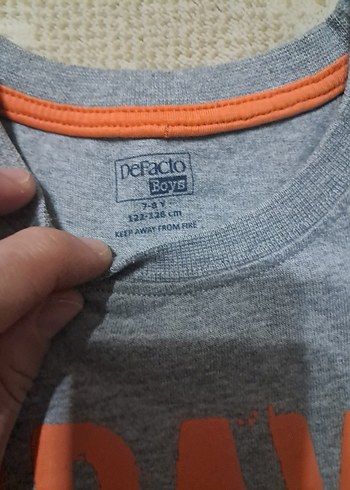 Erkek Gri Baskılı Uzun Kollu Sweatshirt - Görsel 2