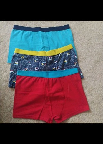 s Beden Erkek Fit Kesim Mini Boxer Seti