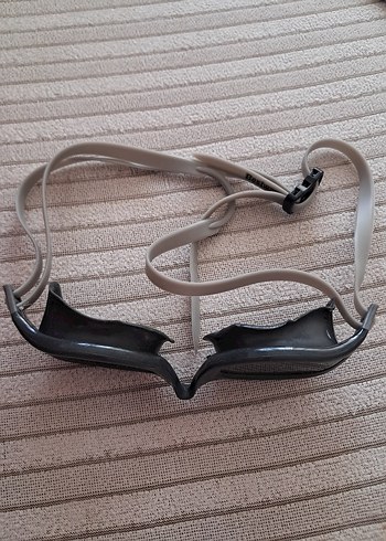 Gri Biker Tarzı Elastik Yüzücü Gözlüğü - Görsel 6