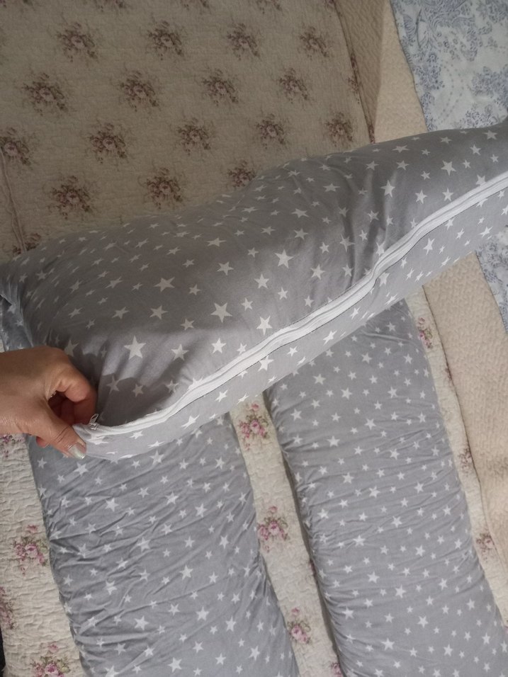 Gri Hamile ve Emzirme Yastığı - Görsel 3