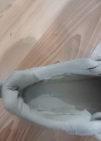 lc waikiki bej Bağcıklı Kadın Spor Ayakkabı - Görsel 3