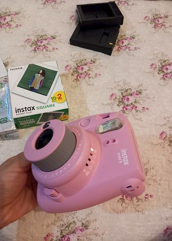 Fujifilm Instax Mini 9 Pastel Pembe Anında Kamera - Görsel 2