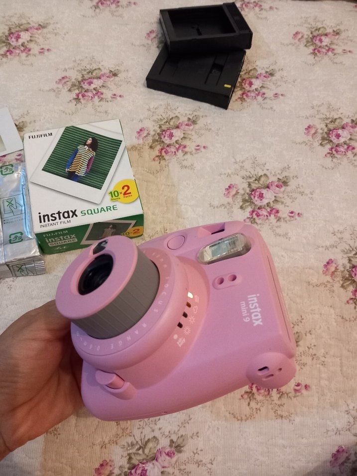 Fujifilm Instax Mini 9 Pastel Pembe Anında Kamera - Görsel 2