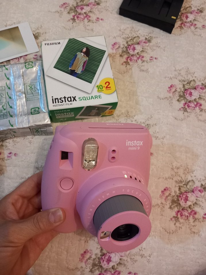 Fujifilm Instax Mini 9 Pastel Pembe Anında Kamera - Görsel 5