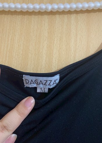 Dantelli Siyah dar  Uzun Askılı Elbise - Görsel 2